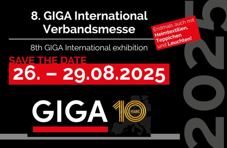 8. GIGA Verbandsmesse in Wels - save the date - zum grossen GIGA Jubiläum